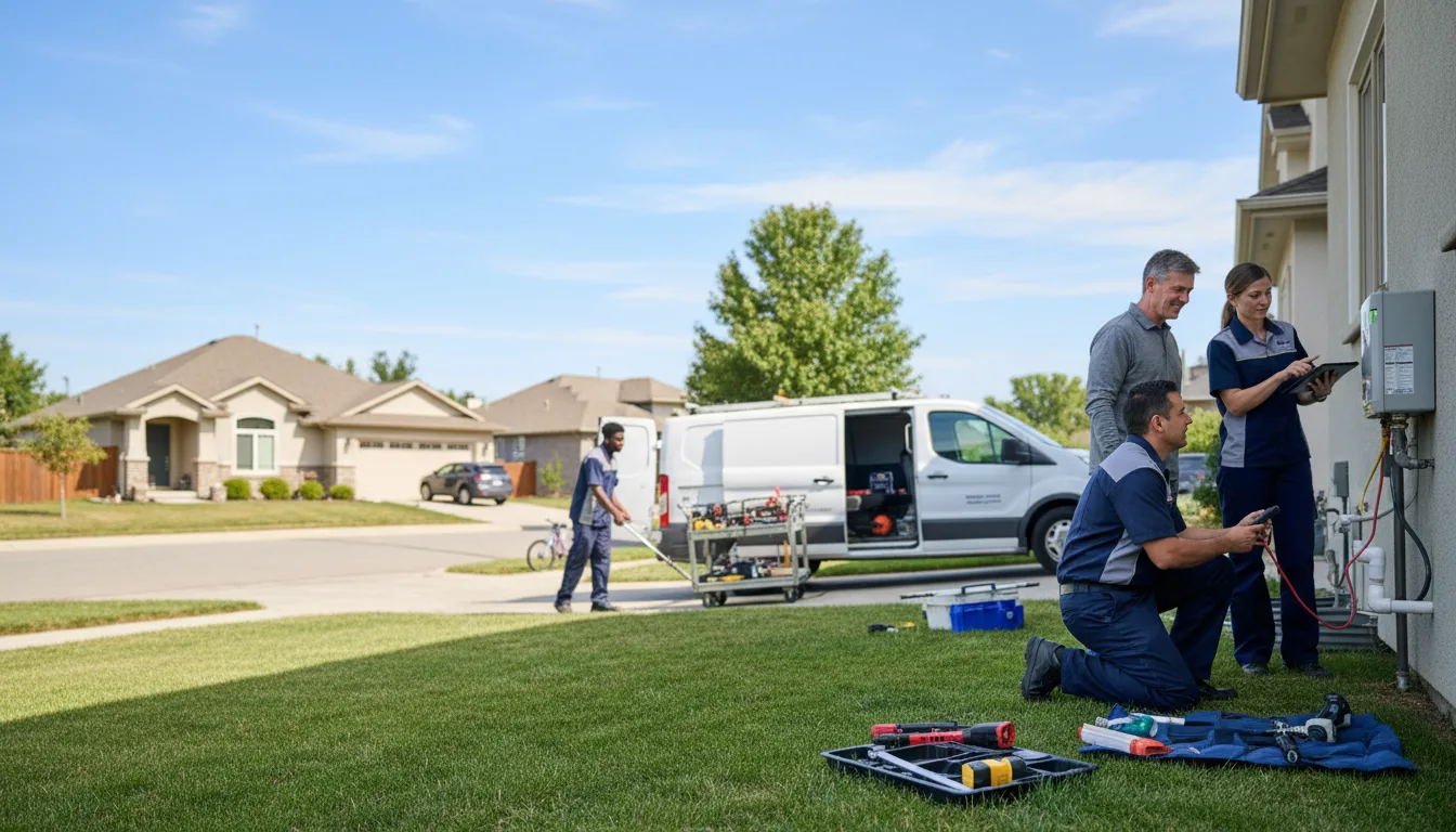 Tankless water heater service in Lamont, CA